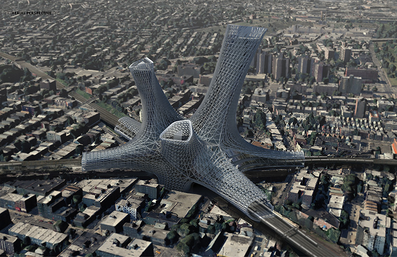AMLGM事務所的chad kellogg和matt bowles計劃建造“城市合金塔（Urban Alloy Tower）”項目，重新定義傳統的居民樓，豐富新式住房的類型。這個項目周圍有很多交通路口, 比如輕軌和高速公路。如果想要優化生活環境, 那就要采用特殊的建材，可以建在這些交通要道之上。這種設計為當前的城市翻新提供了新思路，也是紐約城市設計的新探索。